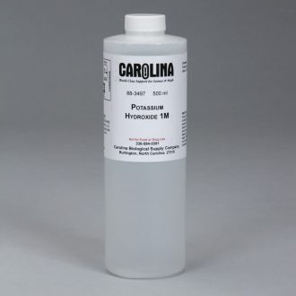 Potassium Hydroxide, 1 M (0.56%), Aqueous, Laboratory Grade, 500 mL