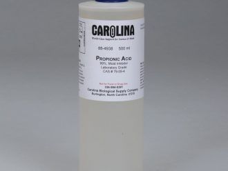 Propionic Acid, Laboratory Grade, 500 mL