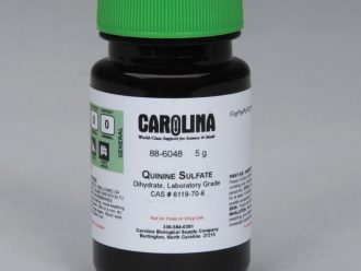 Quinine Sulfate Dihydrate, Laboratory Grade, 5g