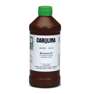 Safranin O, Reddish, 1% Aqueous, Laboratory Grade, 500 mL