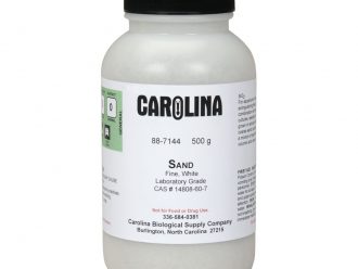 Sand, Fine, White, Laboratory Grade, 500 g