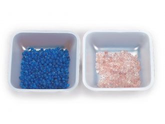 Silica Gel, Indicating Beads, Laboratory Grade, 500 g