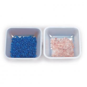 Silica Gel, Indicating Beads, Laboratory Grade, 500 g