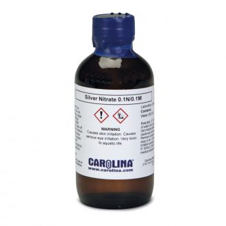 Silver Nitrate Solution, 0.1 M (2%), Laboratory Grade, 100 mL