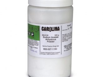 Sodium Acetate, Anhydrous, Powder, Laboratory Grade, 500 g