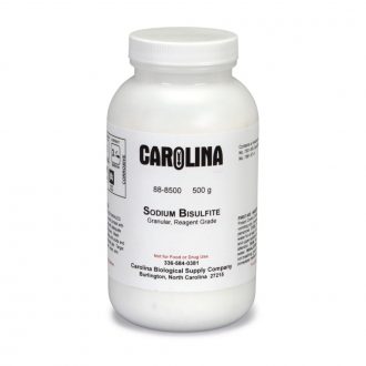 Sodium Bisulfite, Granular, chemicals, Reagent Grade, 500 g