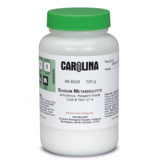Sodium Metabisulfite, Reagent Grade, 100 g