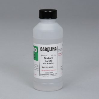 Sodium Borate, 4%, Laboratory Grade, 100 mL