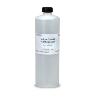 Sodium Chloride, 0.85% Aqueous, Normal Saline, Laboratory Grade, 500 mL