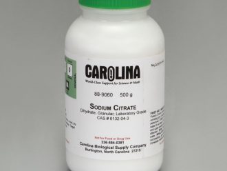 Sodium Citrate, Dihydrate, Granular, Laboratory Grade, 500 g