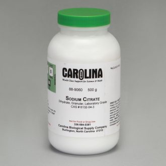 Sodium Citrate, Dihydrate, Granular, Laboratory Grade, 500 g