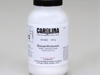 Sodium Hydroxide, Beads, Laboratory Grade, 500 g