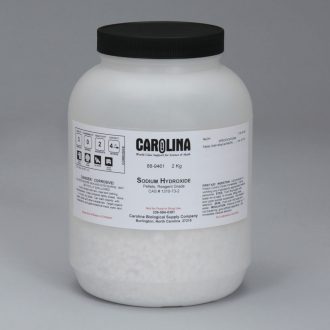 Sodium Hydroxide, Pellets, Reagent Grade, 2 kg