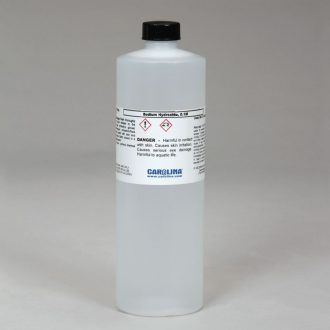 Sodium Hydroxide, 0.1 M (0.4%), Aqueous, Laboratory Grade, 500 mL