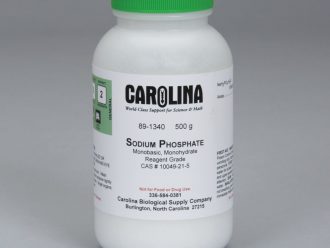 Sodium Phosphate Monobasic, Monohydrate, Reagent Grade, 500 g