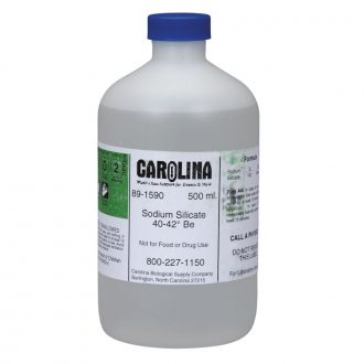 Sodium Silicate Solution, Laboratory Grade, 500 mL