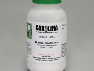 Sodium Thiosulfate, Anhydrous, Reagent Grade, 500 g