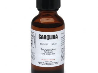 Sulfuric Acid, 18 M (95-98% v/v), Glass Bottle, ACS Grade, 30 mL