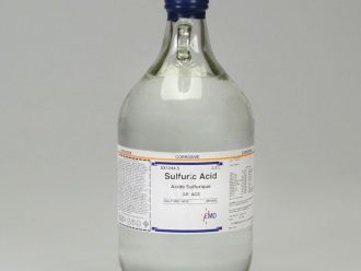 Sulfuric Acid, 18 M (95-98% v/v), Glass Bottle, ACS Grade, 2.5 L