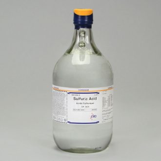 Sulfuric Acid, 18 M (95-98% v/v), Glass Bottle, ACS Grade, 2.5 L
