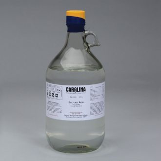 Sulfuric Acid, 18 M (95-98% v/v), Plastic-Coated Safety Bottle, ACS Grade, 2.5 L