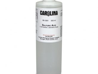 Sulfuric Acid, 0.1 M (0.6% v/v), Laboratory Grade, 500 mL