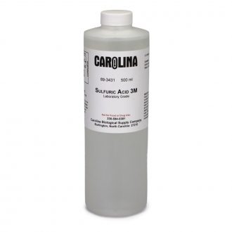 Sulfuric Acid, 3 M (17% v/v), Laboratory Grade, 500 mL