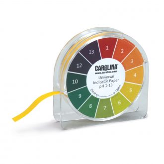 Carolina® pH Test Paper (pH 1.0 to 13.0), 50-Roll Bulk Pack