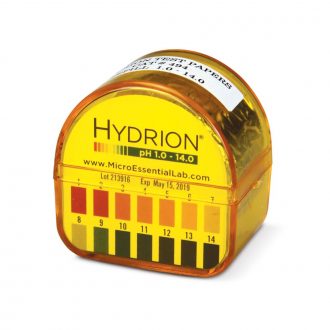 Hydrion Spectral pH Paper (pH 1.0 to 14.0), Refill