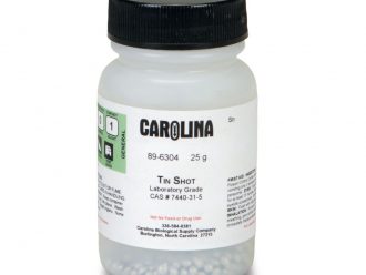 Tin, Shot, Laboratory Grade, 25 g