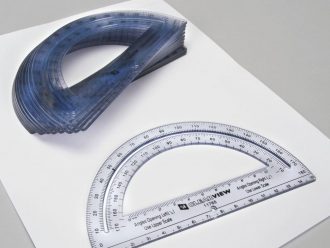 Professional Protractor, 6 inches, Pack of 12