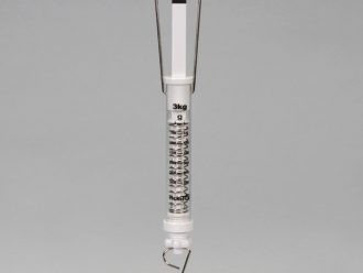 Force Meter/Spring Balance, White, 3 kg