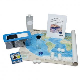 Carolina® Modeling Tectonic Plate Boundaries Kit