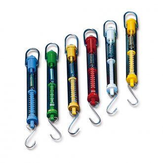 Spring Scales, Class Pack of 4 (250g, 500g, 1000g, 5000g)