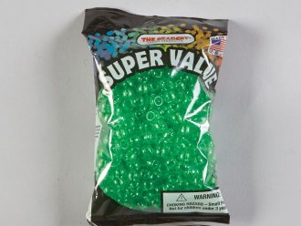 Translucent Green Pony Beads, pack of 480
