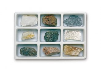 Hardness Scale Minerals Collection, 9 pieces