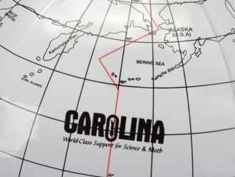 Carolina® Writable Inflatable Globe, 12''
