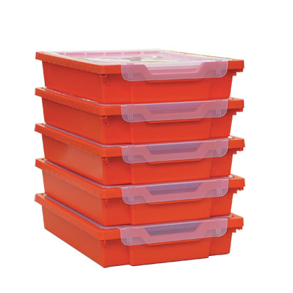 Set of 5 Trays and Lids